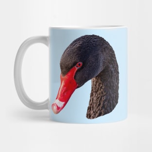 Head of a majestic Black Swan Mug